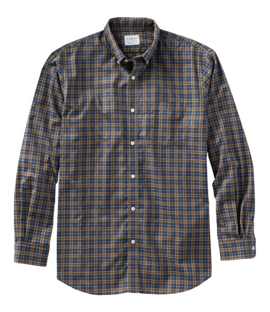 Men's Wrinkle-Free Kennebunk Sport Shirt, Traditional Fit Check