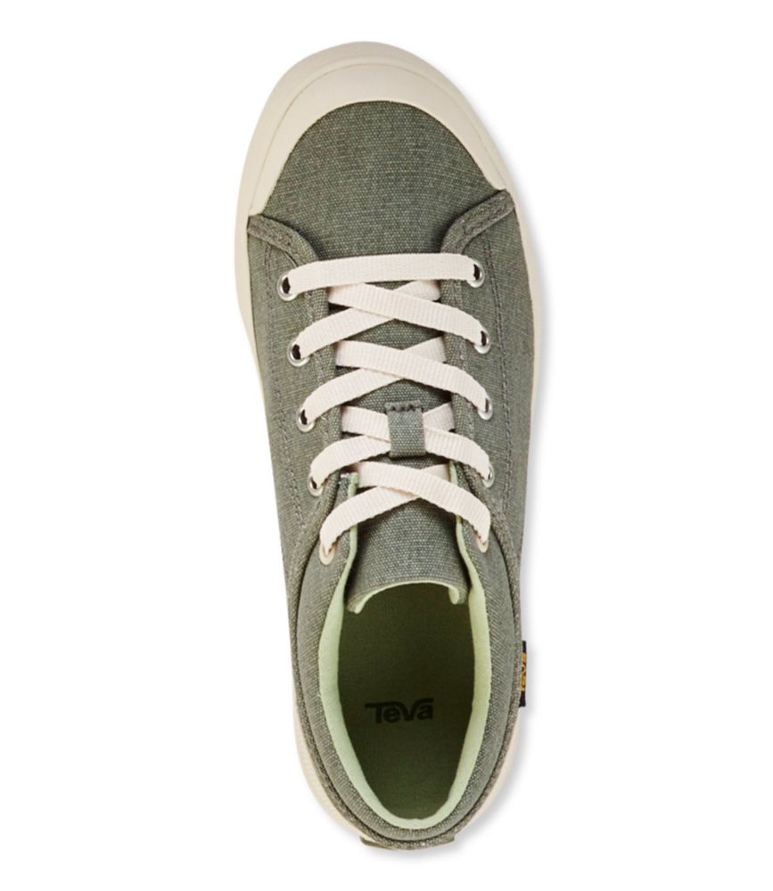 women's teva freewheel washed canvas sneakers