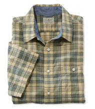 L.L.Bean Madras Shirt, Slightly Fitted Short-Sleeve