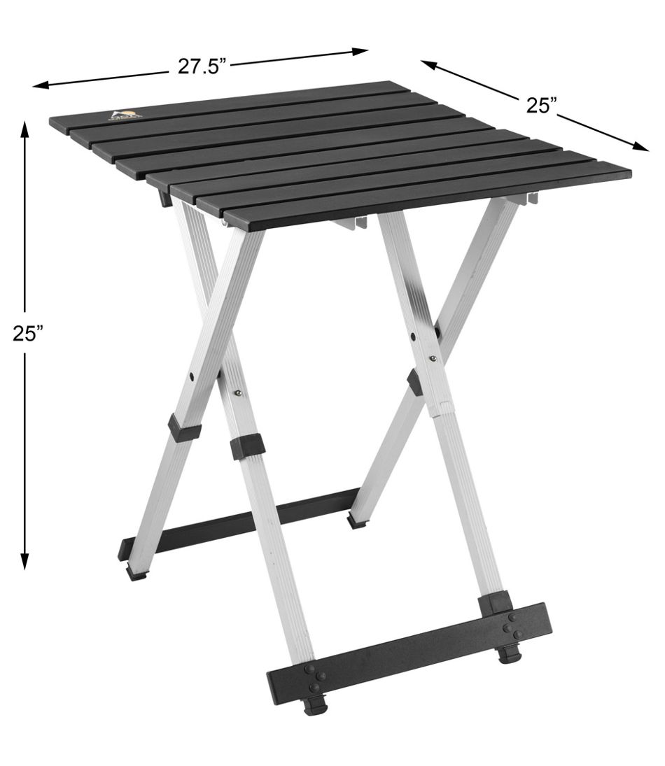 Compact Camp Table, 25"