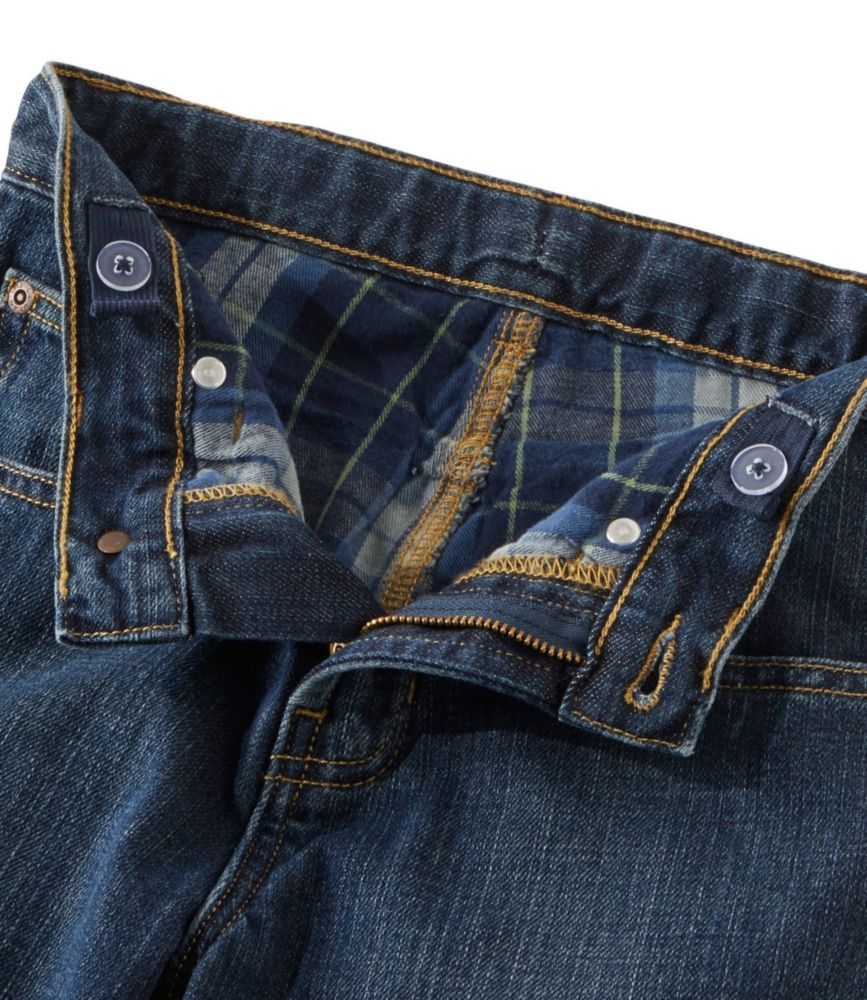 boys flannel lined jeans