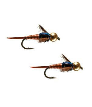 Barr's Gold Bead Copper John, 2-Pack