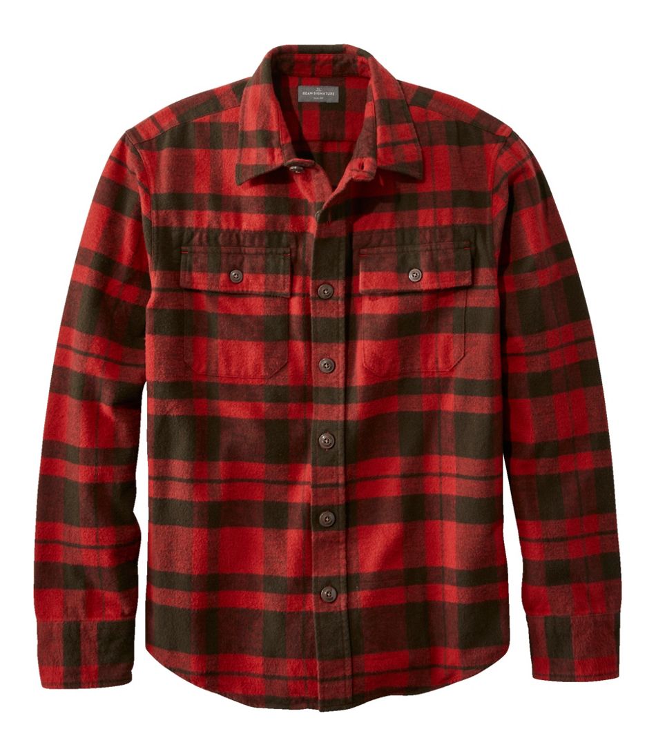 Men's Rugged Linen Blend Shirt, Short-Sleeve, Plaid, Traditional Untucked  Fit