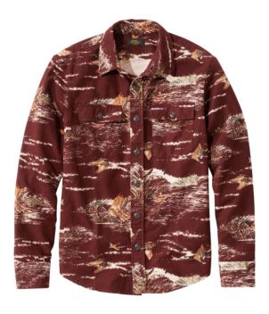 Men's Signature 1933 Chamois Cloth Shirt, Slim Fit, Pattern