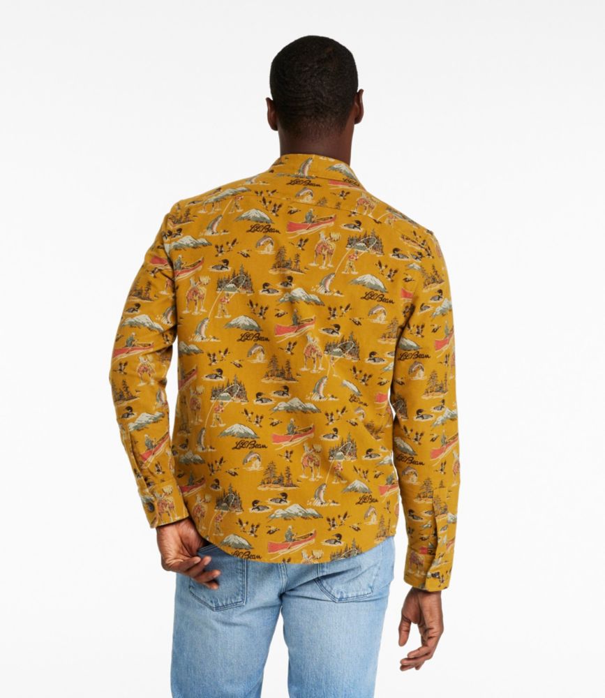 Men's Signature 1933 Chamois Cloth Shirt, Slim Fit, Pattern