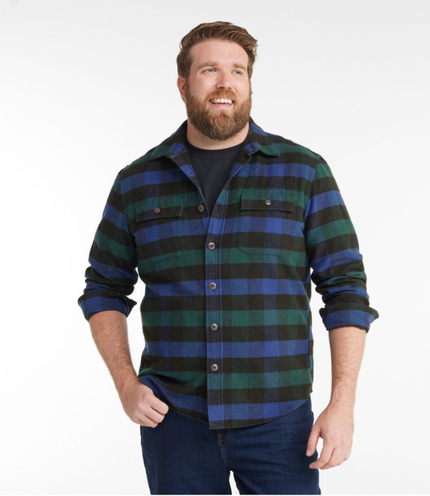 Men's Signature 1933 Chamois Cloth Shirt, Slim Fit, Pattern