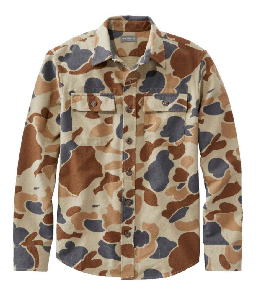 Men's Signature 1933 Chamois Cloth Shirt, Slim Fit, Plaid Casual