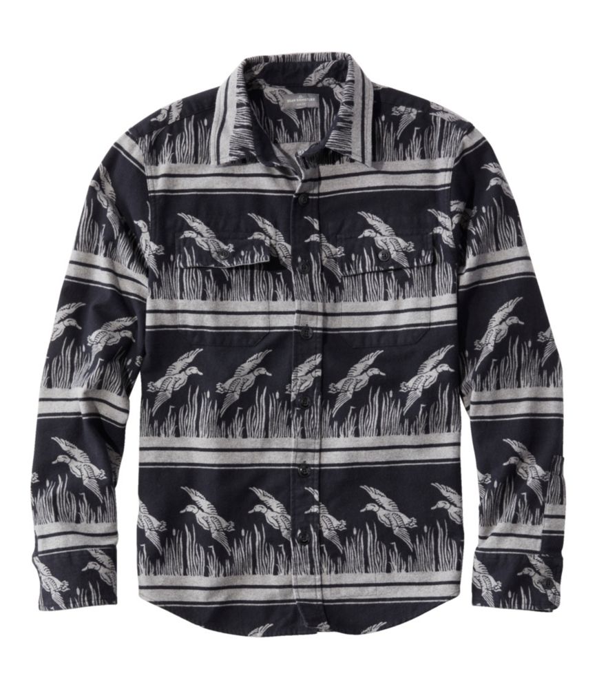 Men's Signature 1933 Chamois Cloth Shirt, Slim Fit, Pattern