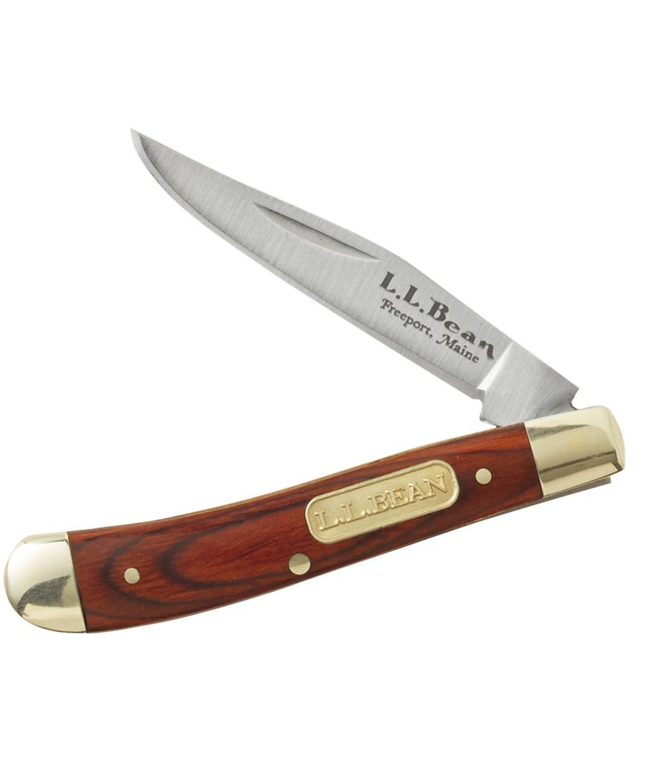 Dårlig skæbne Ødelægge børste Double L® Pocket Knife, One Blade | Knives at L.L.Bean