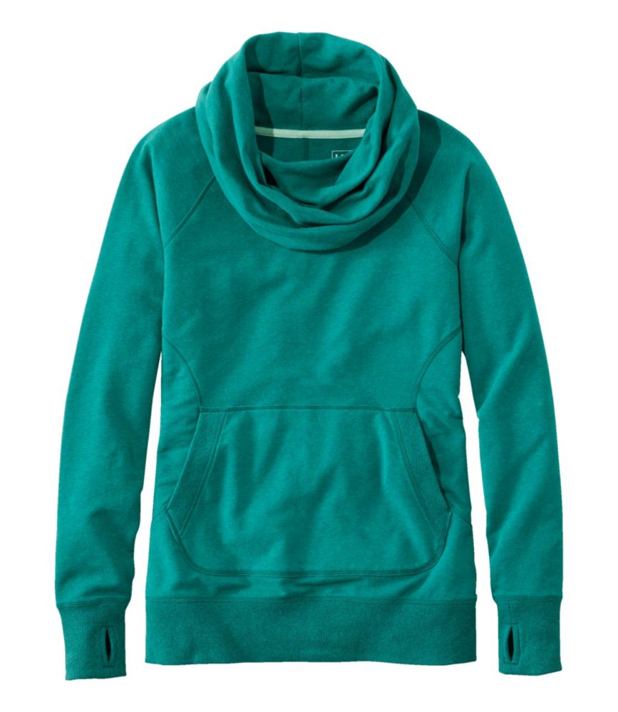Women's L.L.Bean Cozy Pullover, Warm Teal Heather, small image number 1