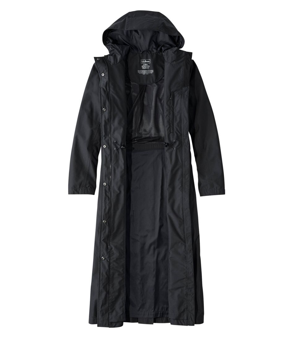 Women's H2OFF Raincoat, Mesh-Lined Long