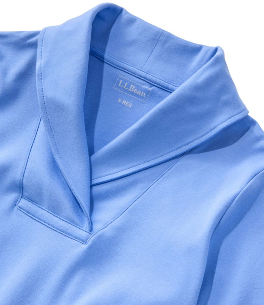 Women's L.L.Bean Pullover, Long-Sleeve Shawl Collar