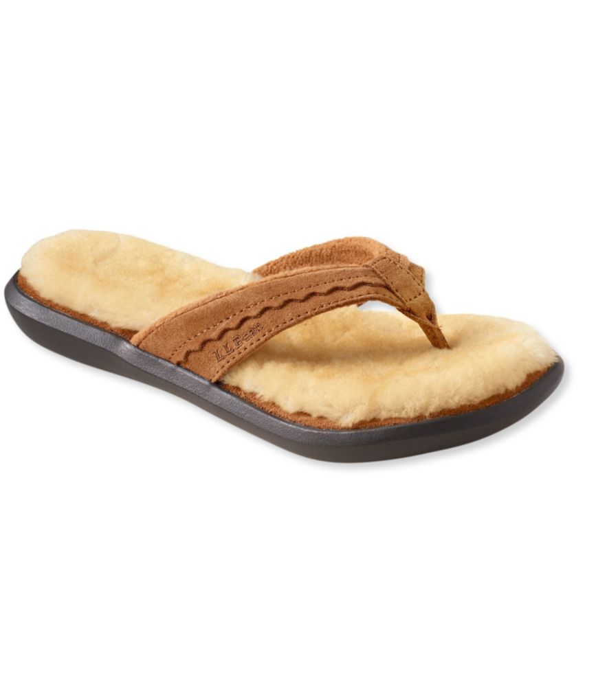 sheepskin thongs