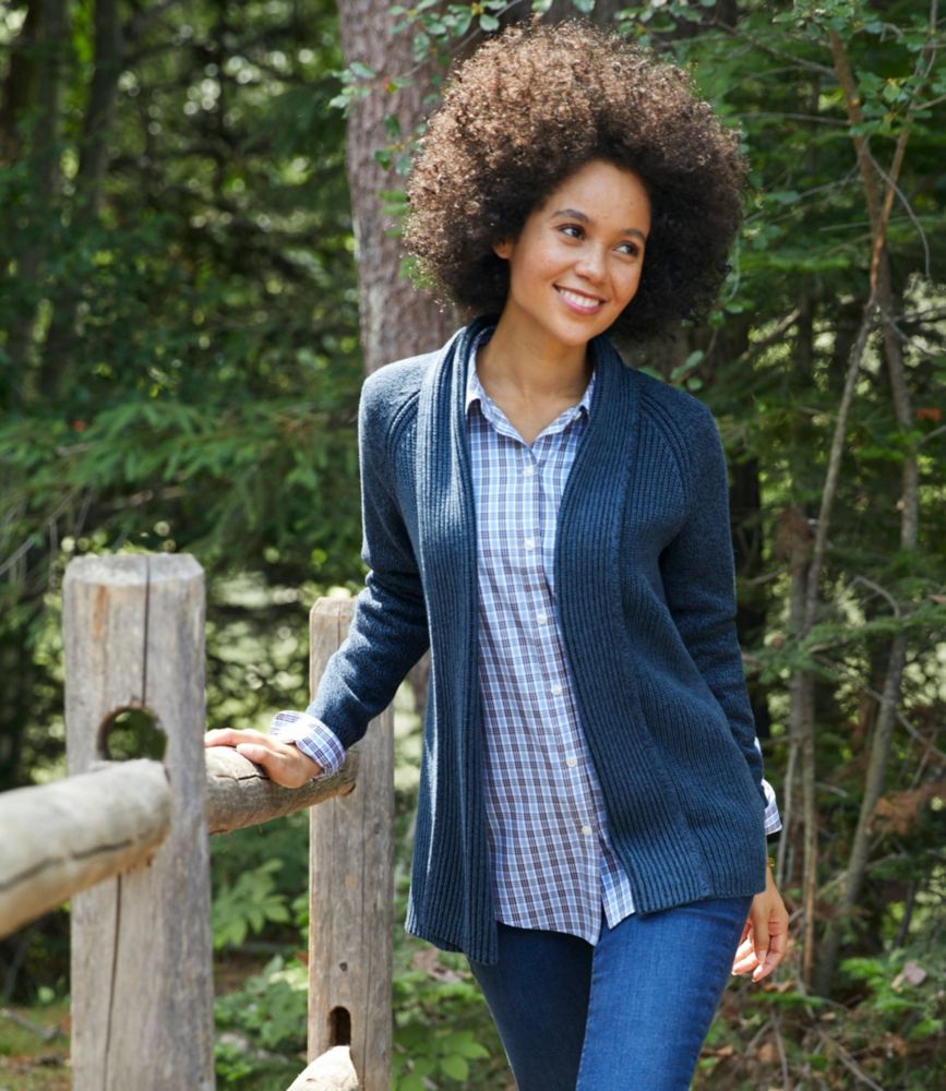 ll bean cashmere cardigan
