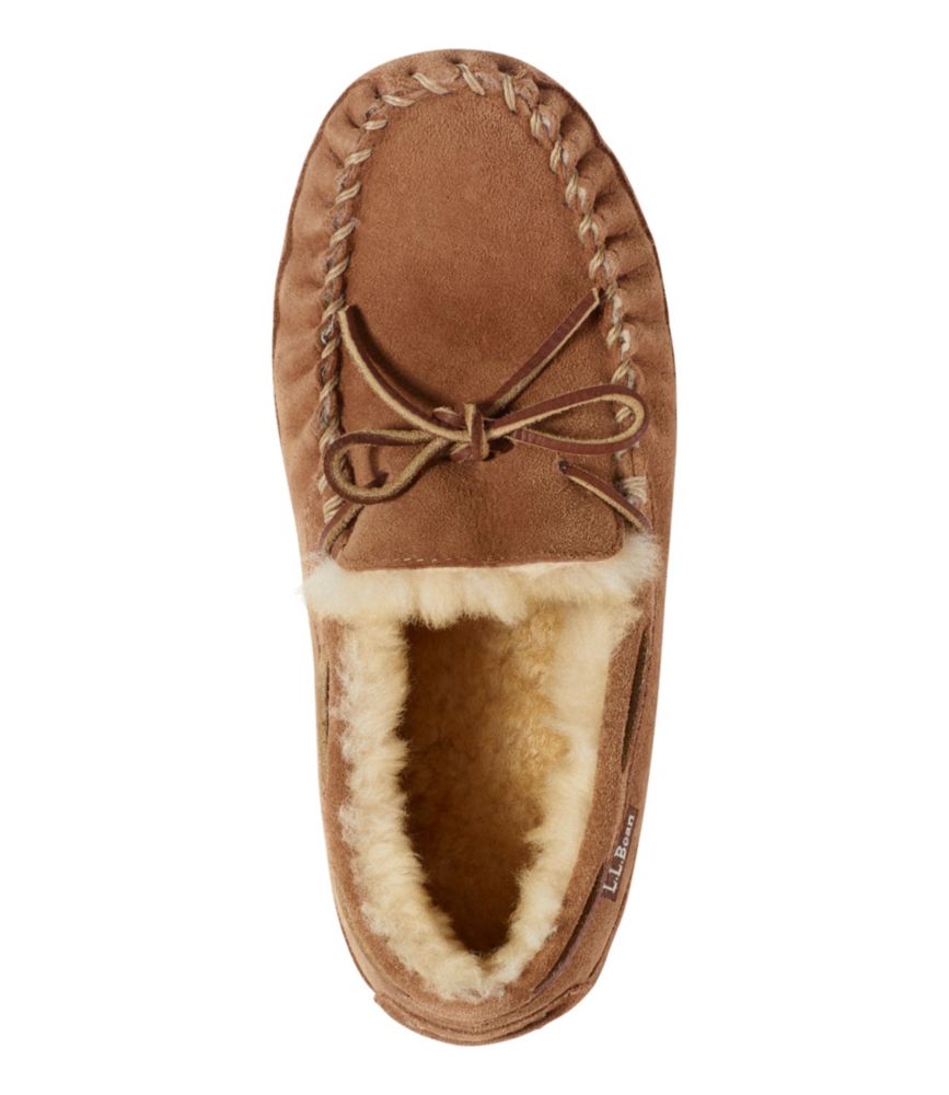 Women's Wicked Good Camp Moccasins, Brown, small image number 4