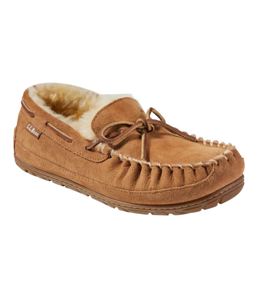 Women's Wicked Good Camp Moccasins, Brown, small image number 6