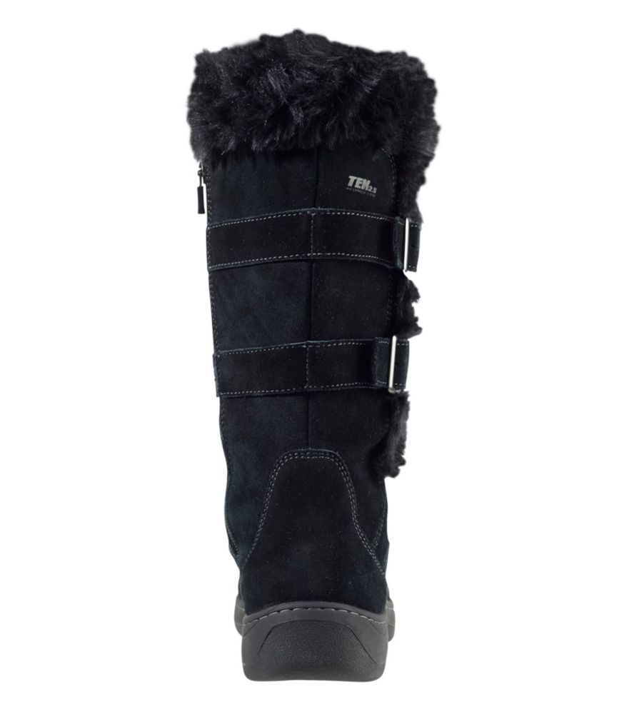 womens black casual boots