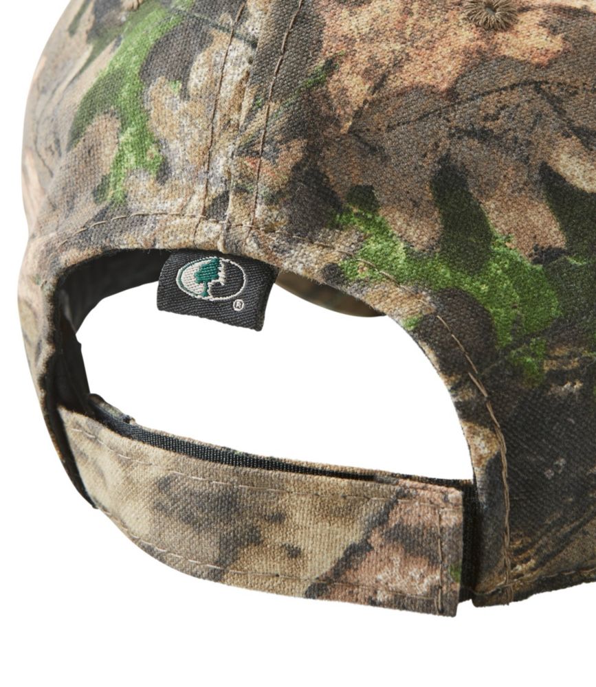 Adults' Maine Inland Fisheries and Wildlife Camouflage Baseball Hat, Jumping Deer, Mossy Oak Break-Up Country, small image number 3