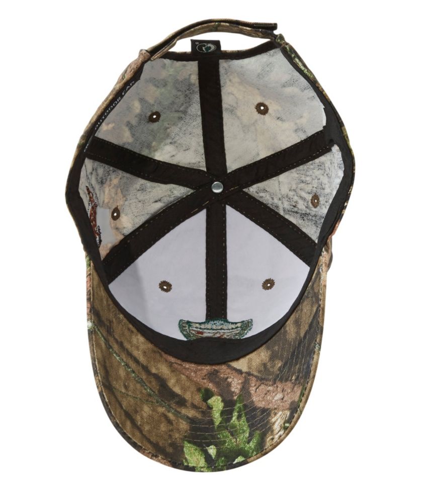 Adults' Maine Inland Fisheries and Wildlife Camouflage Baseball Hat, Jumping Deer, Mossy Oak Break-Up Country, small image number 4