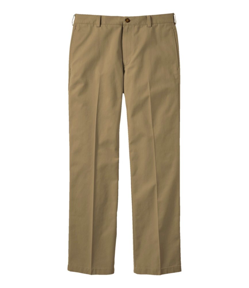 Men's Wrinkle-Free Double L® Chinos, Standard Fit, Plain Front