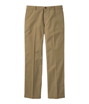 Men's Wrinkle-Free Double L® Chinos, Standard Fit, Plain Front