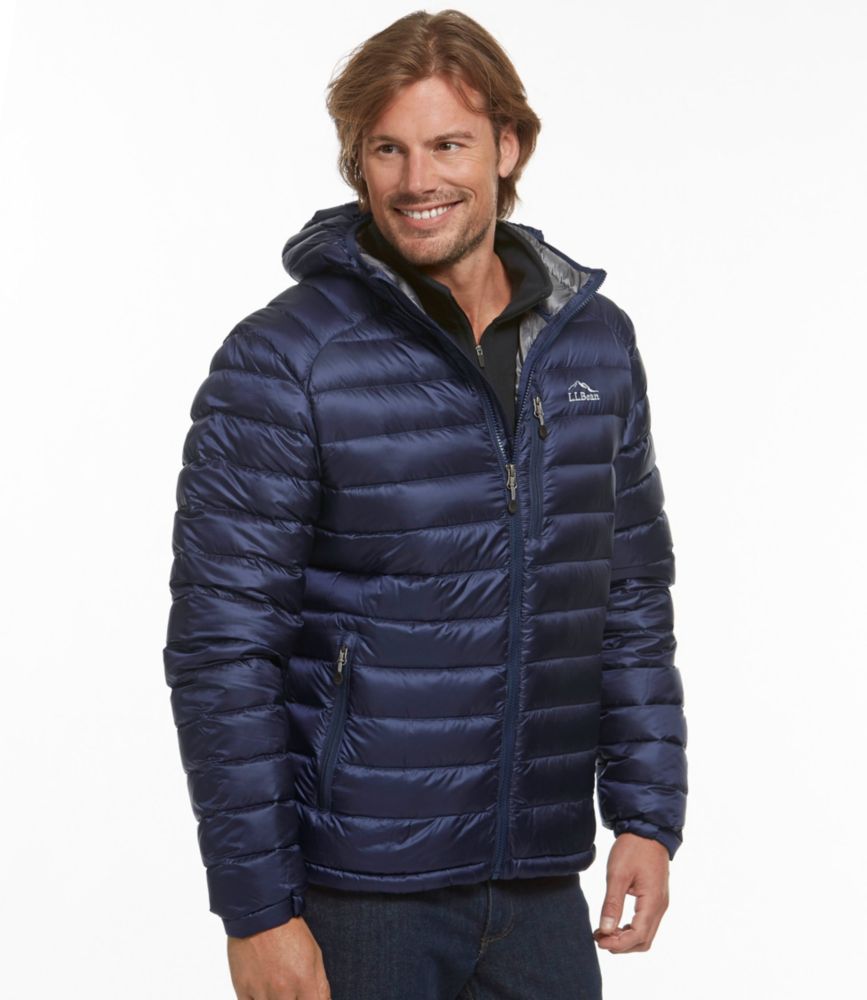 men's down jacket with hood