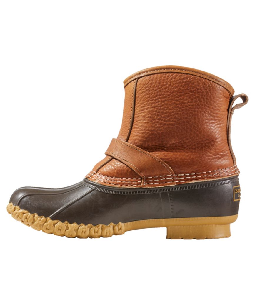 LLBean Women's Padded Collar Bean Boots - Tan/Brown