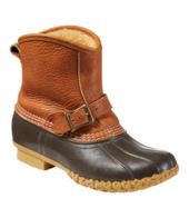 Women s Bean Boots 7 Shearling Lined Lounger Boots at L.L.Bean