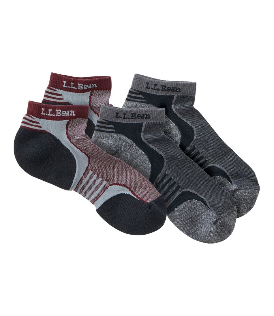 Men's CoolMax Nano Glide Multisport Socks, Two-Pack