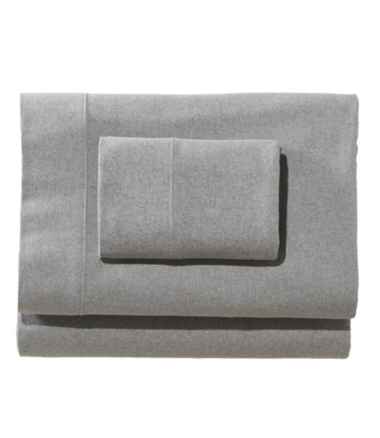 Heritage Chamois Flannel Sheet Collection, Heather