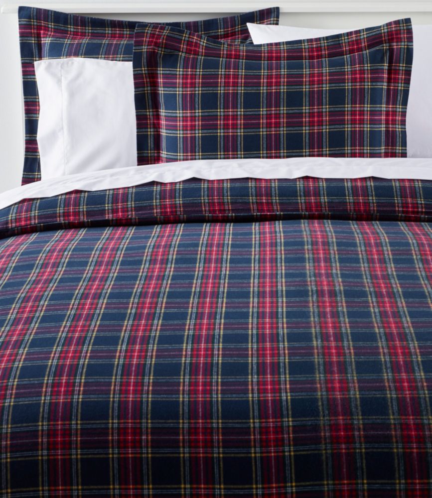 Heritage Chamois Flannel Comforter Cover Collection, Plaid at L.L.Bean