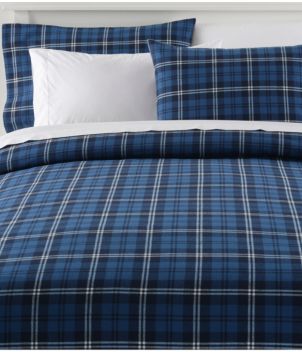 Heritage Chamois Flannel Comforter Cover Collection, Plaid