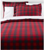 Heritage Chamois Flannel Comforter Cover Collection, Plaid