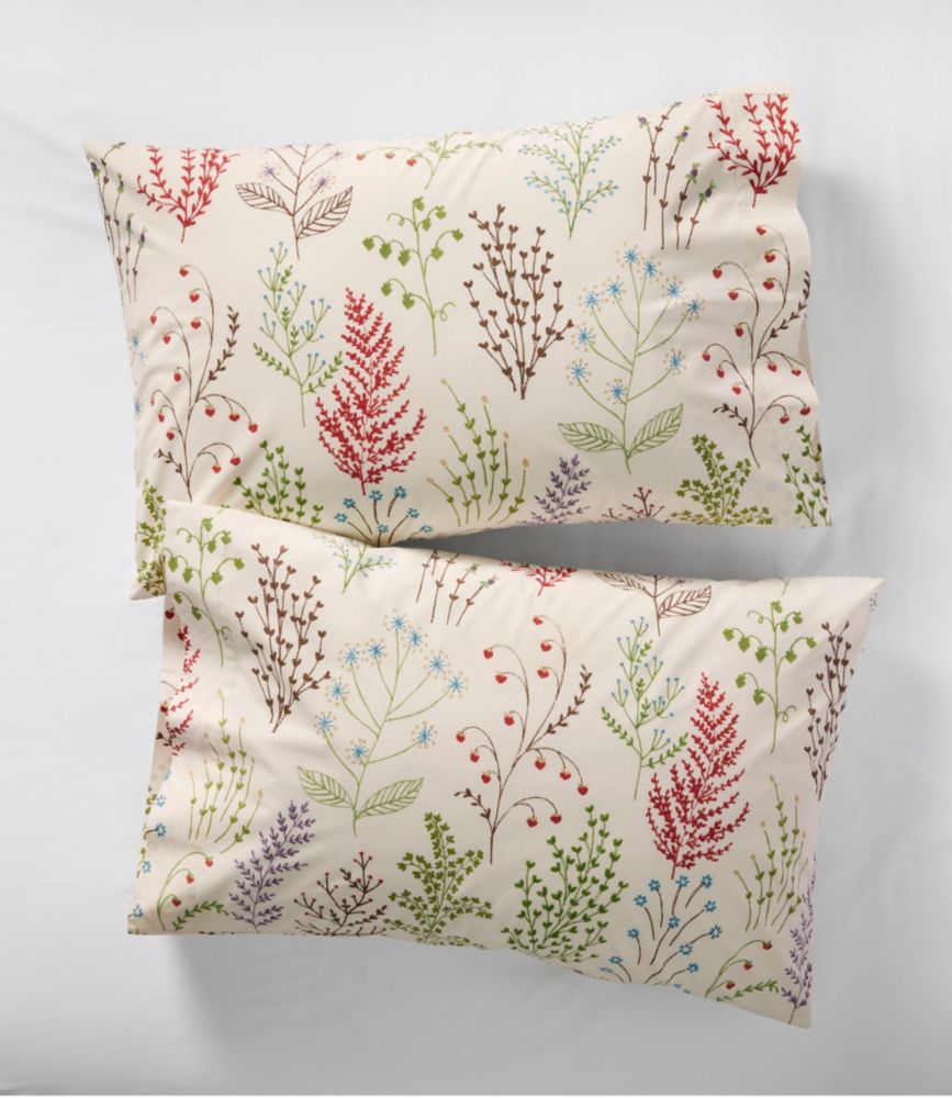 Botanical Floral Percale Sheet Collection, Botanical Floral, small image number 3