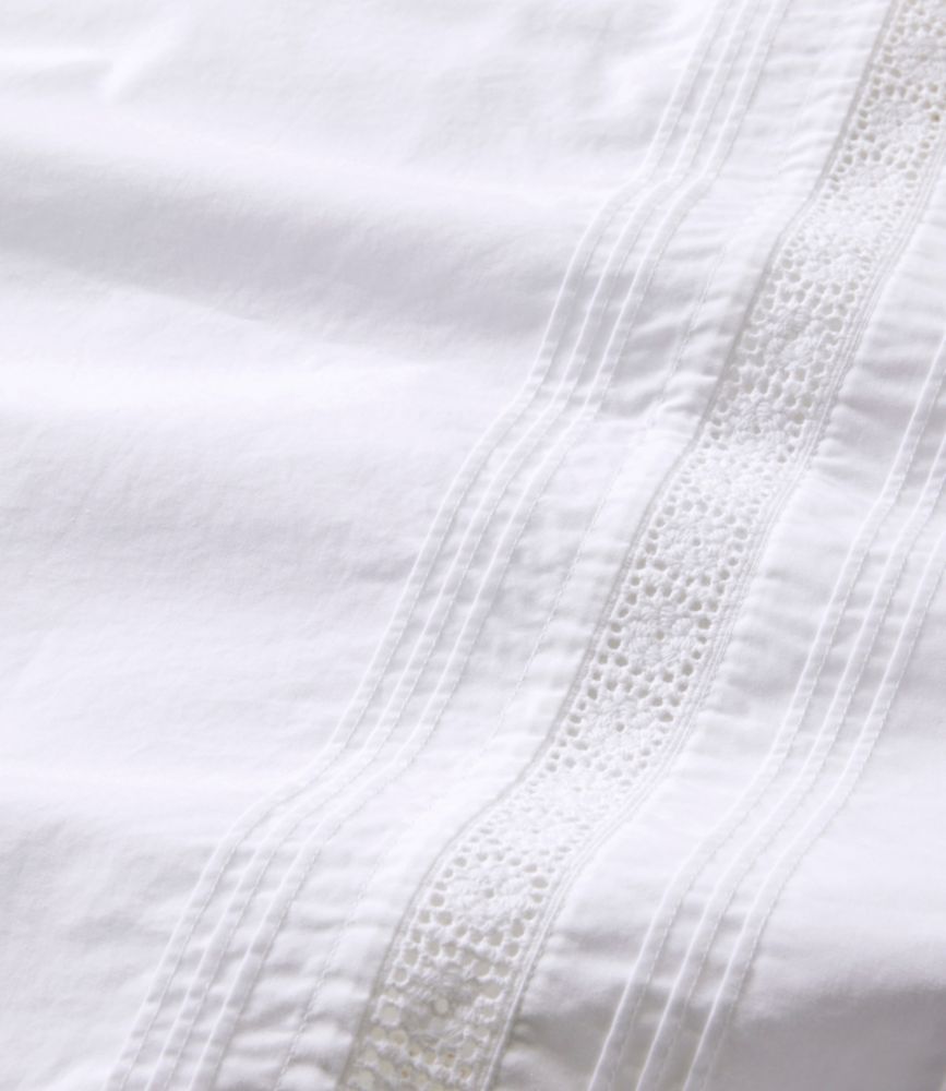 Sunwashed Pintuck Sheet Collection, White, small image number 4