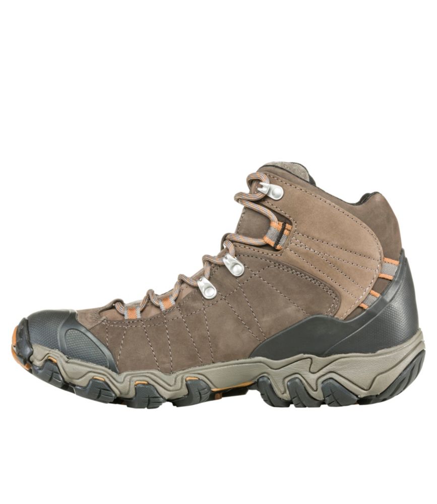 Men's Oboz Bridger Mid B-Dry Hiking Boots, Sudan, small image number 3