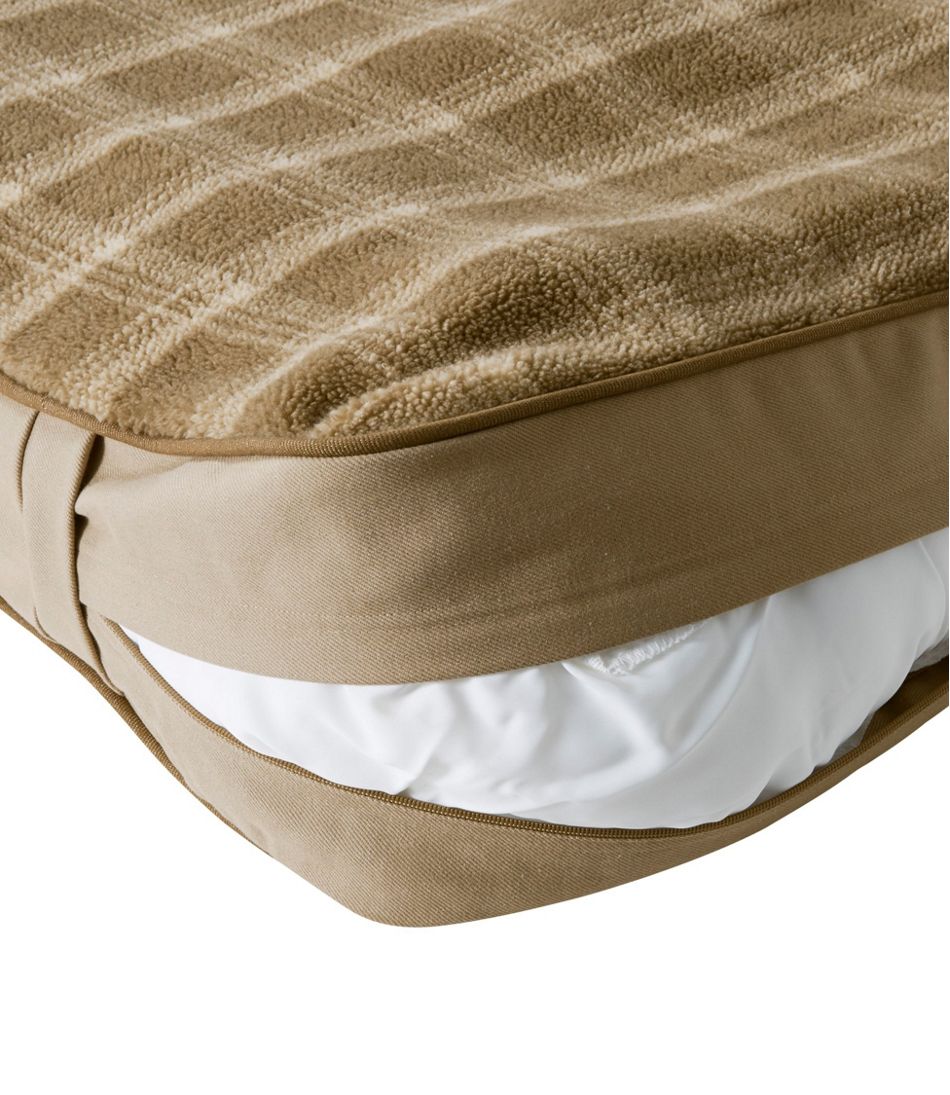 Premium Fleece Dog Bed Set, Rectangular