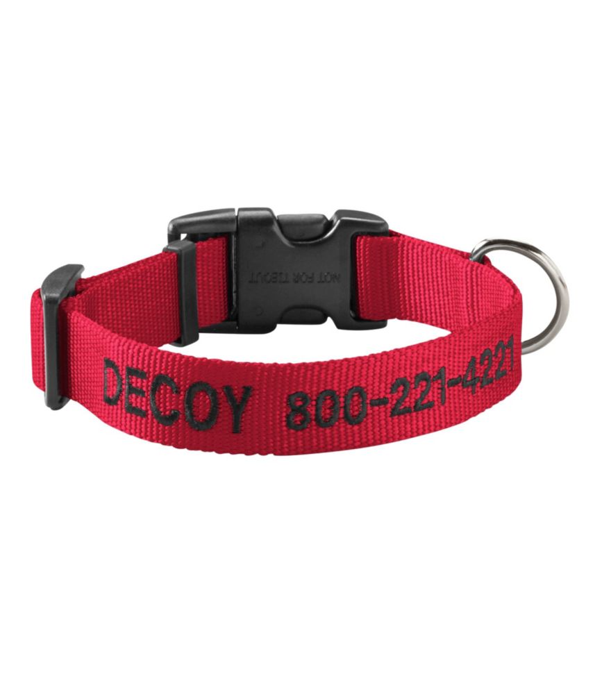 Personalized Pet Collar, Red, small image number 1