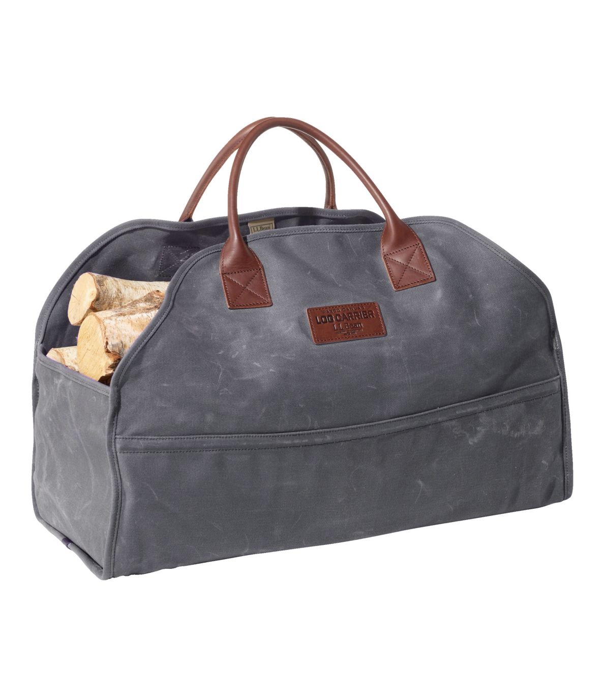 WaxedCanvas Log Carrier at L.L. Bean