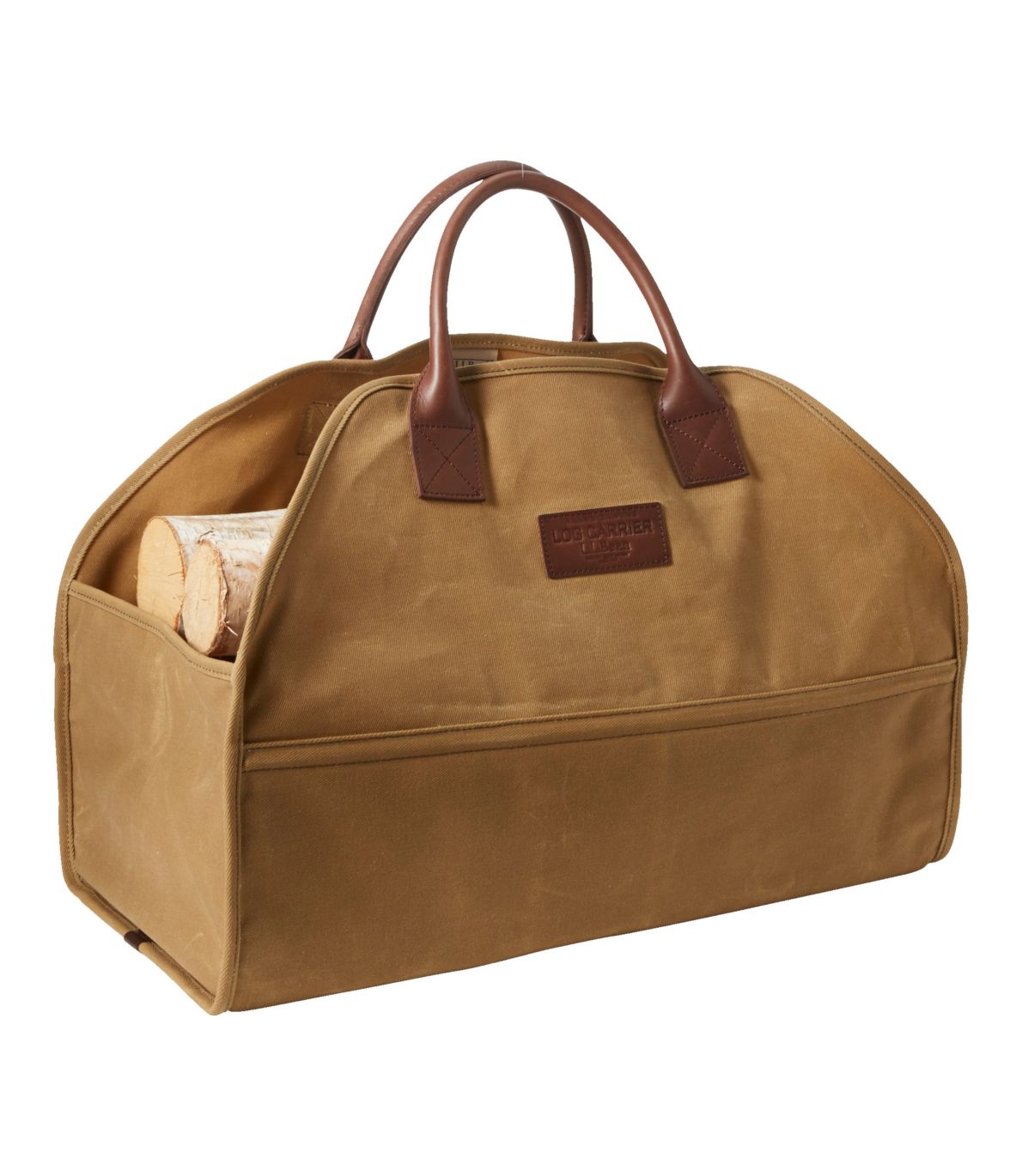WaxedCanvas Log Carrier at L.L. Bean