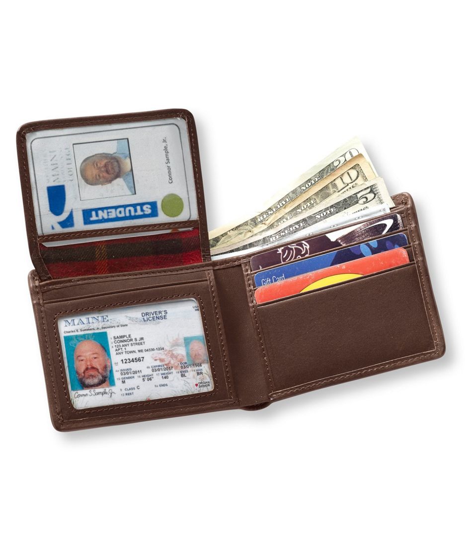 Field Leather Wallet | Accessories at L.L.Bean