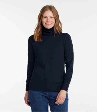 Ll bean white turtleneck sale