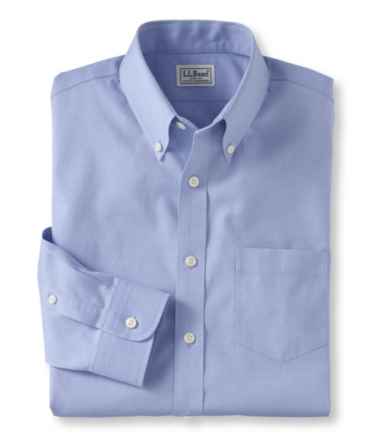 Men's Wrinkle-Free Pinpoint Oxford Cloth Shirt, Slim Fit