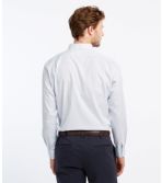 Men's Wrinkle-Free Pinpoint Oxford Cloth Shirt, Slim Fit Stripe