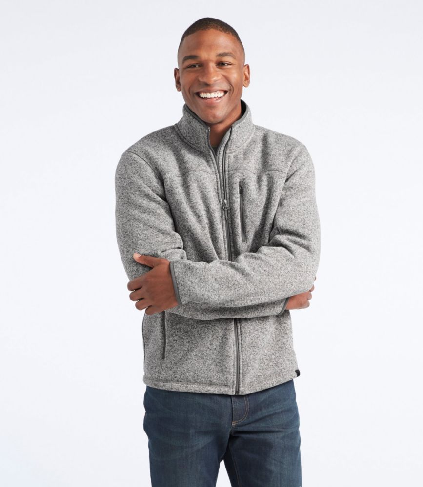 ll bean full zip fleece