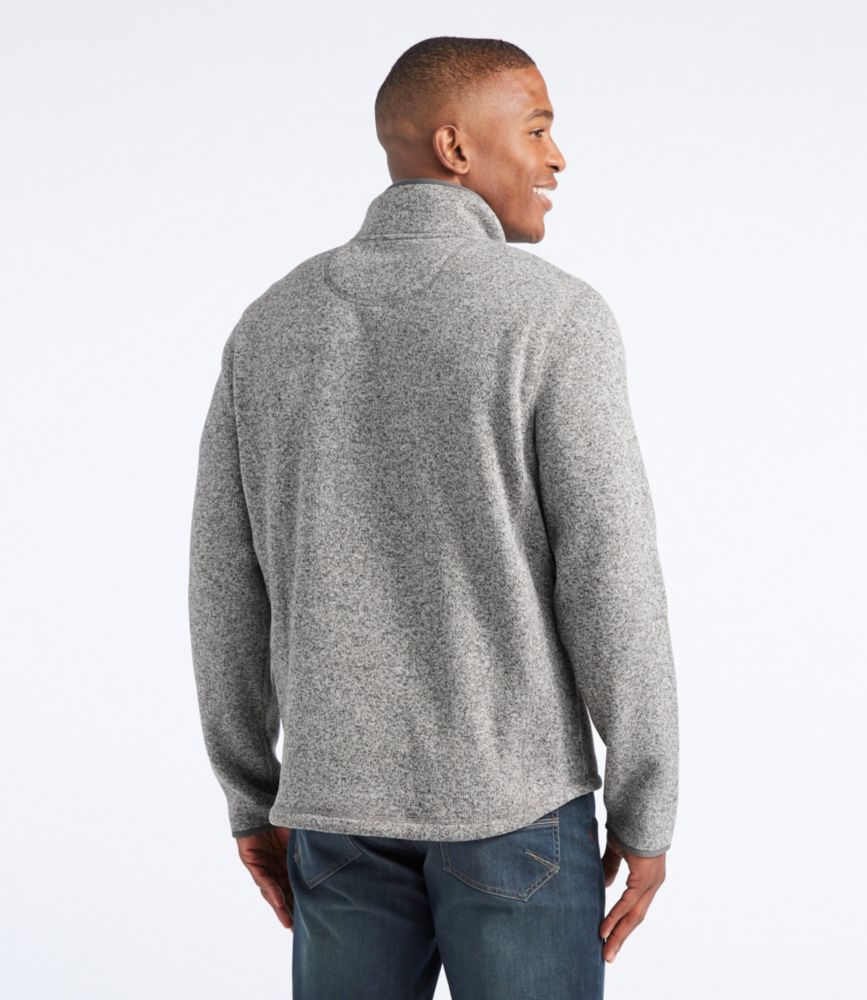 ll bean full zip sweater