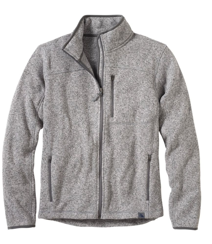 ll bean full zip fleece