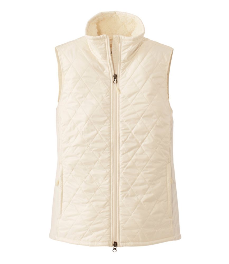 beige vest