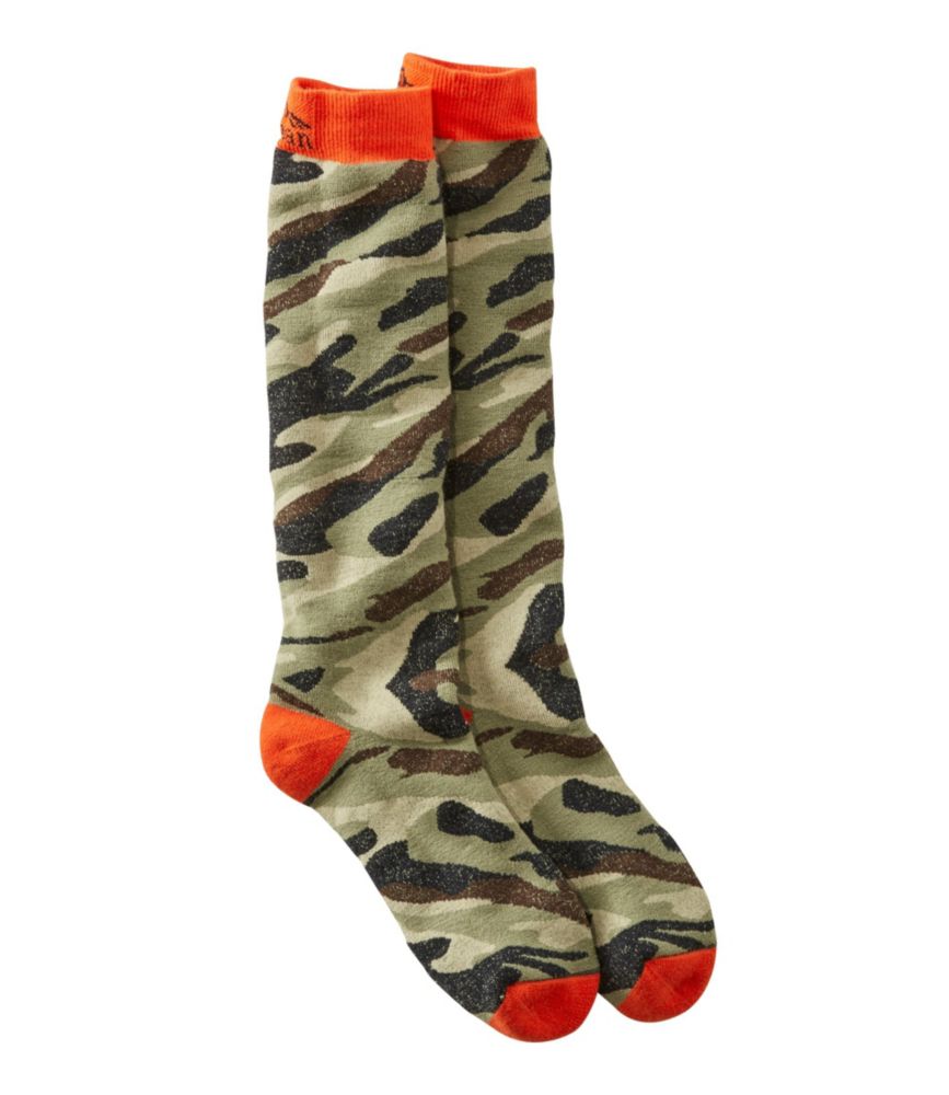 Image of Adults' L.L.Bean Alpine Ski Socks, Midweight Green M