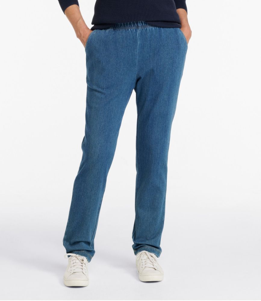Women's Perfect Fit Pants, Denim Original Tapered Leg